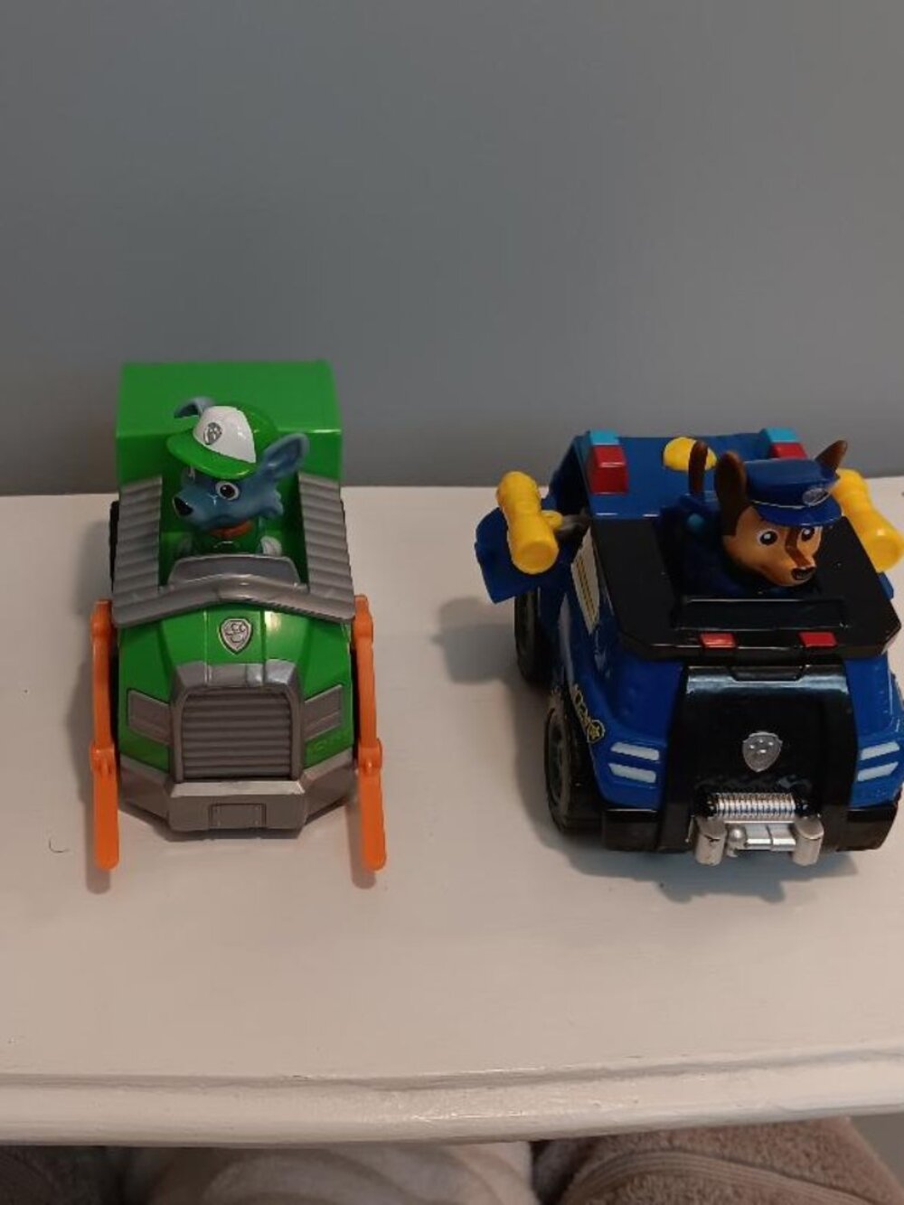 6 Pieces Paw Patrol Vehicles Dogs Skye Rocky Chase